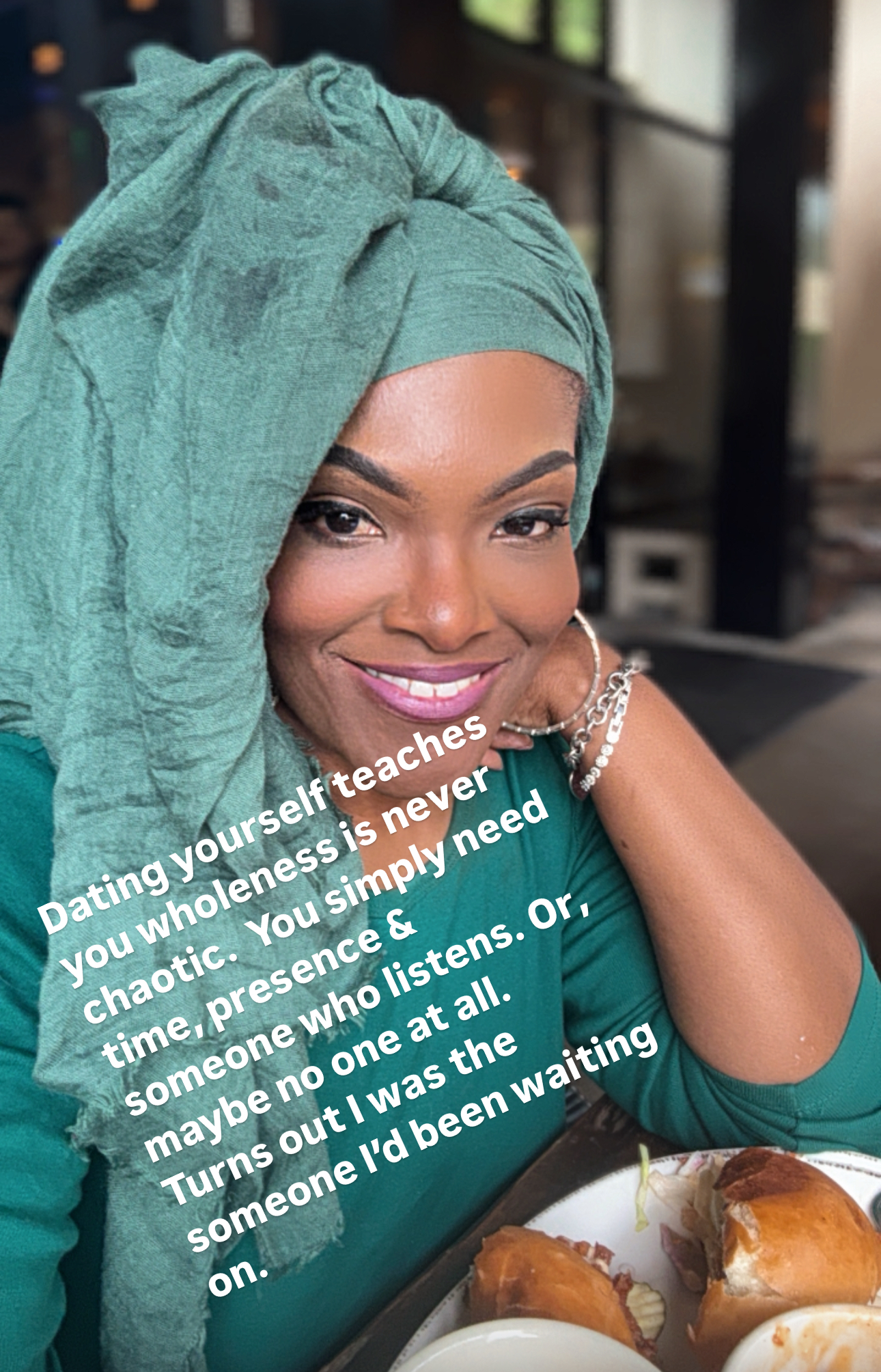 Auntie NY, Licensed Clinical Social Worker, smiling warmly in a professional setting