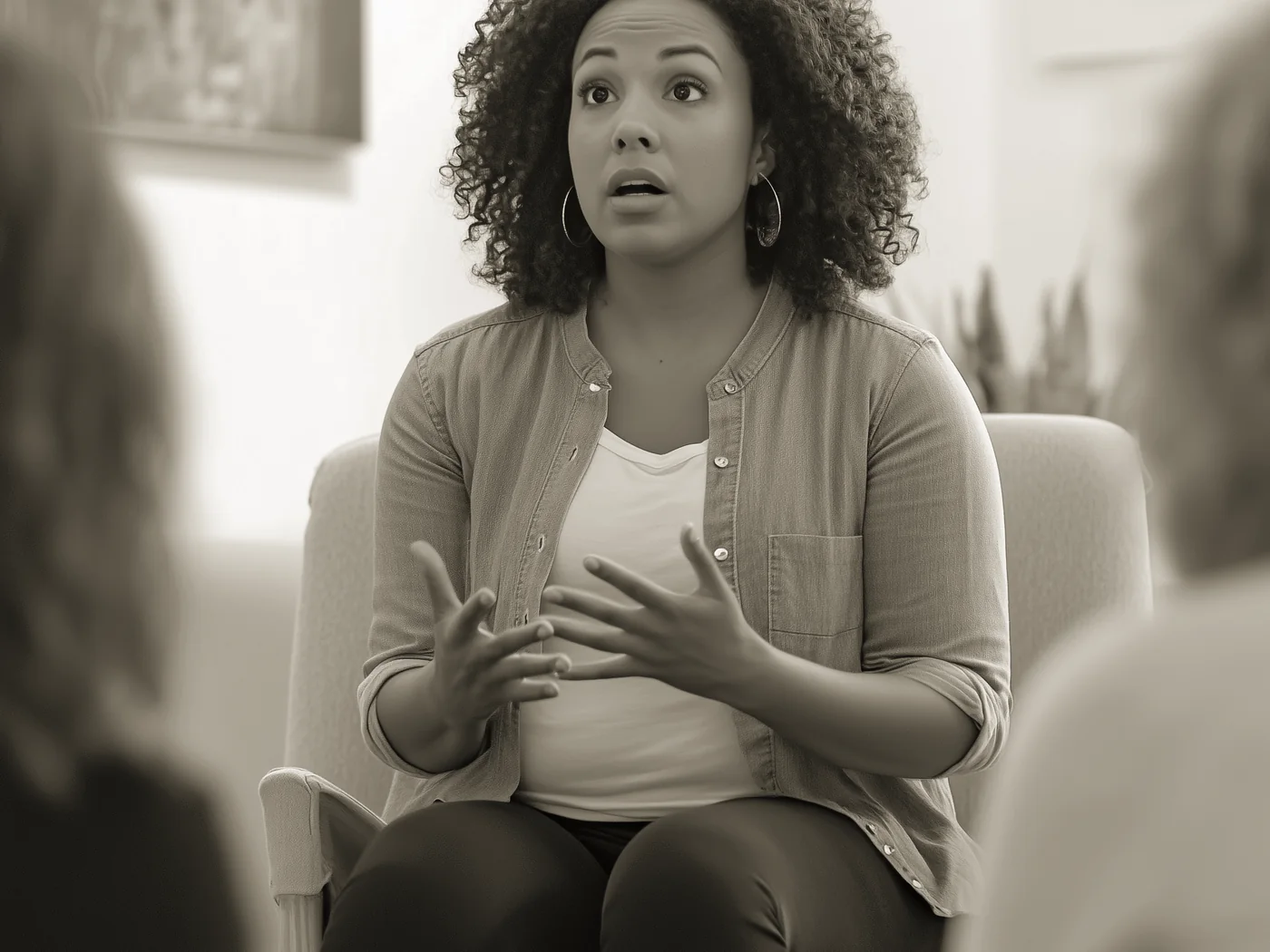 Supportive space for grief and healing
